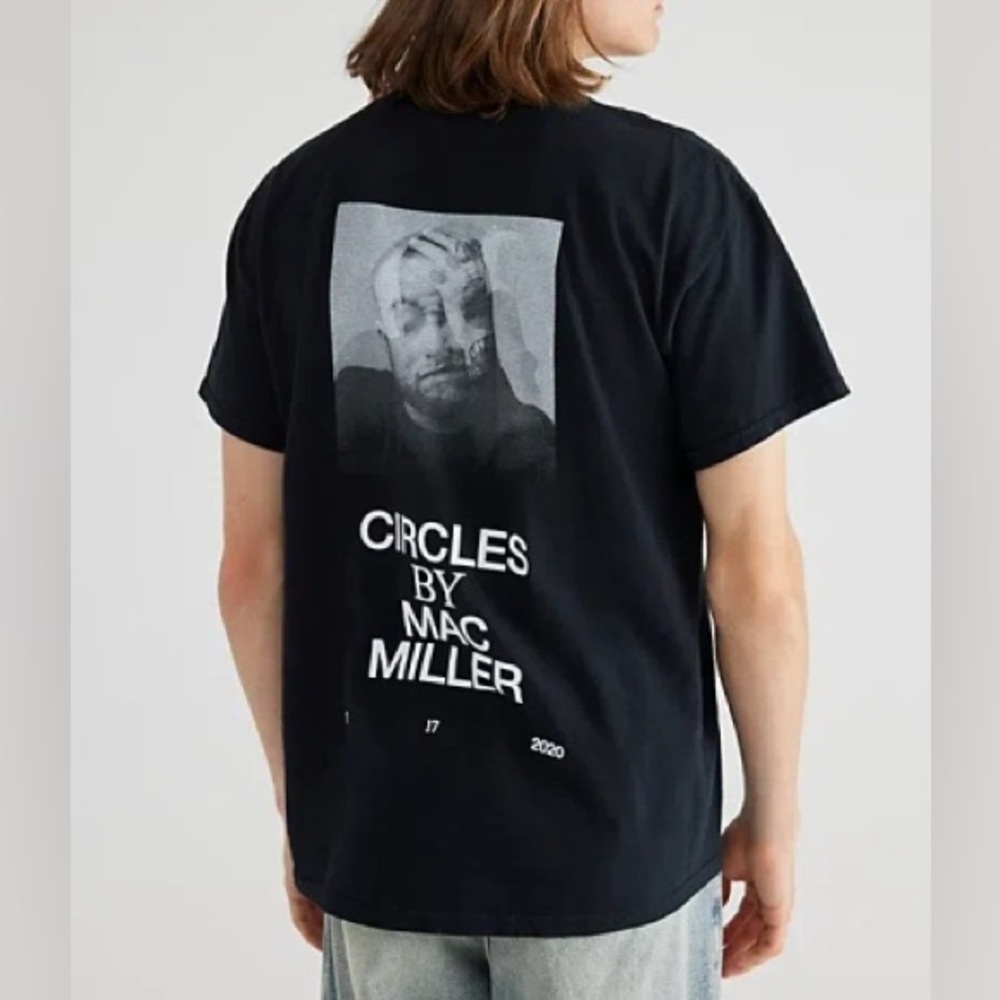 NWOT Urban Outfitters Mac Miller Circles Tee Size Medium